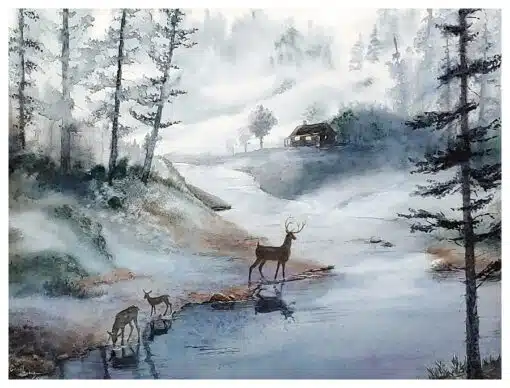 SIGNED Numbered  Giclee Print  of "After The Rain"