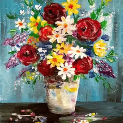 Townsend Art Center JUNE 14, 2025 1PM to 3:30PM Acrylic Painting Class